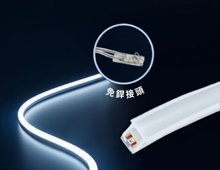 免銲LED矽膠軟條燈